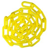1 cadena de plástico de 6 mm x 10 m- cadena de advertencia-señalización- para el mantenimiento de autopistas…